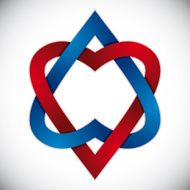 Two hearts linked N2