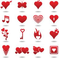 Heart Icons Set N8
