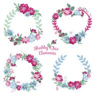 Flower Banners and Tags N2