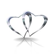 Silver hearts N10