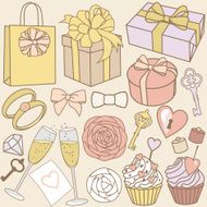 retro-wedding-set