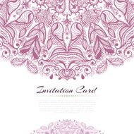 Rose invitation