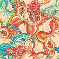seamless pattern with butterflies N86