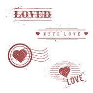 romantic postage stamps collection N3
