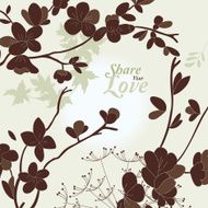Love Flowers Card N15