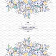 Floral decor N140