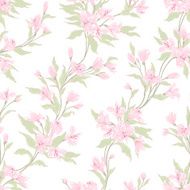 Stylish vintage floral seamless pattern N12
