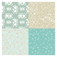 Floral seamless patterns N9