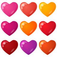 Valentine heart set N7