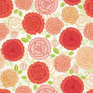 Seamless pattern with roses N129