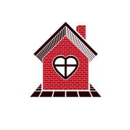 Family house abstract icon harmony at home concept Building N3