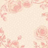 Romantic floral background N15