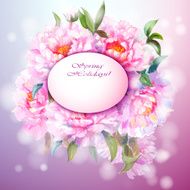 Peonies flowers background N9