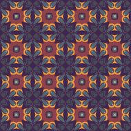 Seamless flower pattern background N19