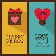 Birthday And Love Design