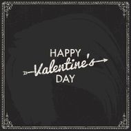 Valentine's Day vector poster N192