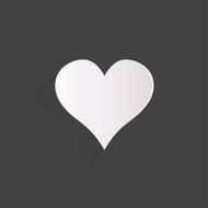 Heart icon medical background Love N6