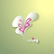 Abstract paper butterfly