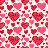 Seamless Valentine&#039;s day background N21