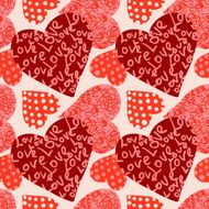 Seamless Valentine&#039;s day background N22