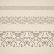 Seamless floral ornament N48