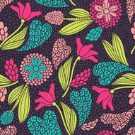 Romantic floral pattern N7