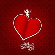 valentines day card happy holiday background