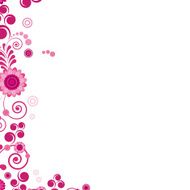pink flower N8