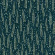 Seamless delicate leaf pattern N2