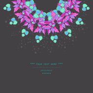 Floral decor N151