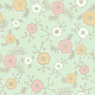 floral seamless pattern N732
