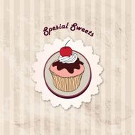 Sweets Vintage background N5