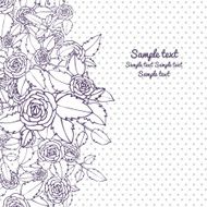 Floral decor N159