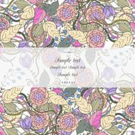 Floral decor N163