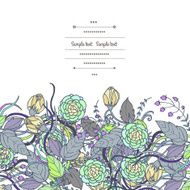 Floral decor N164