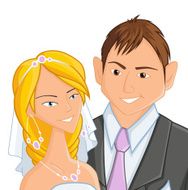 wedding vector illustration N3