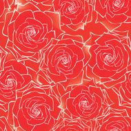 Flowers rose seamless wallpaper