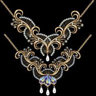 necklace women for marriage with pearls N2