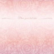 background of roses with place for message