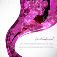 Floral background N1034