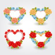 vector set Valentine&#039;s design elements N2