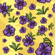 Seamless violets
