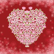 Heart of roses N12