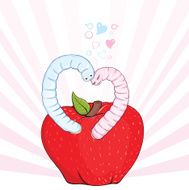 Small Apple Worm&#039;s Big Love