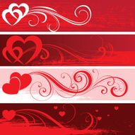 Valentine ornaments N4