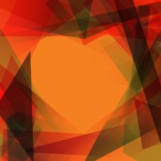 abstract heart style pattern background N2