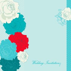 Roses (Wedding Invitation)
