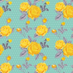 Seamless Floral Shabby Chic Background N3