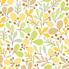 Seamless pattern with leaves N71