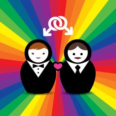 Gay Couple Married Doll